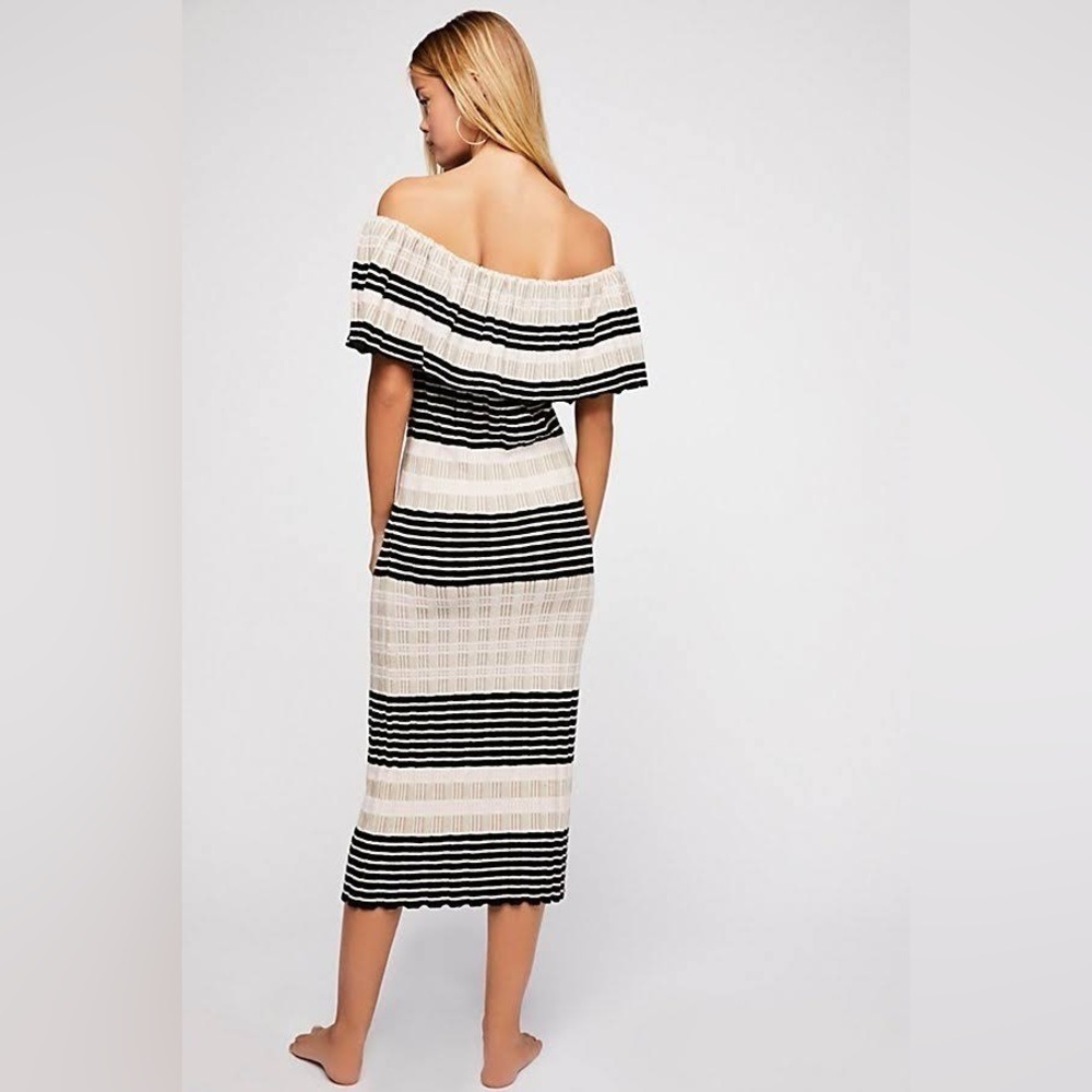 Free People Womens Off Duty Off-Shoulder Dress 100% cotton - Picture 6 of 10